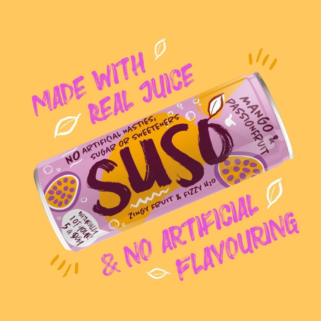 Made with real juice & no artificial flavouring