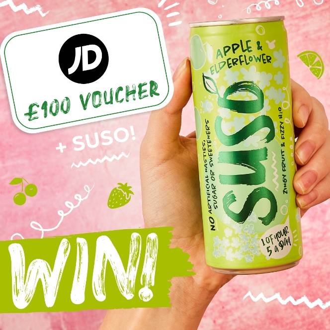 Win 100 Pound JD Voucher with SUSO